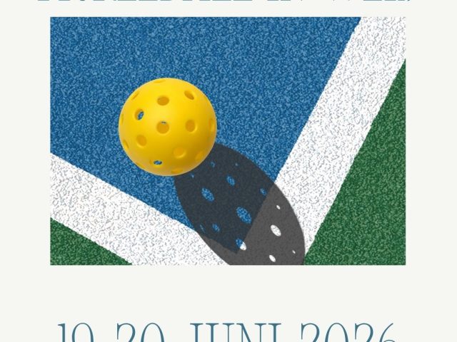 2. Pickleball in Weiß Turnier